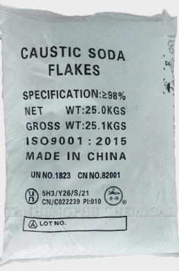 NaOH – Caustic soda Flakes 98% – China