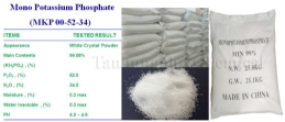 Mono Potassium Phosphate 99% - MKP (00 - 52 - 34) - Hot process