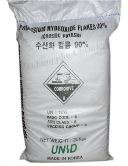 Potassium Hydroxide  Flakes 90% - KOH